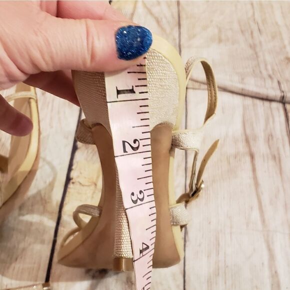 AERIN Strappy Caroline Heels, Sz 10 - Picture 10 of 11